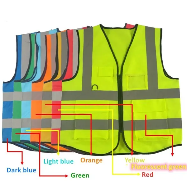 Custom Reflective Safety Vests