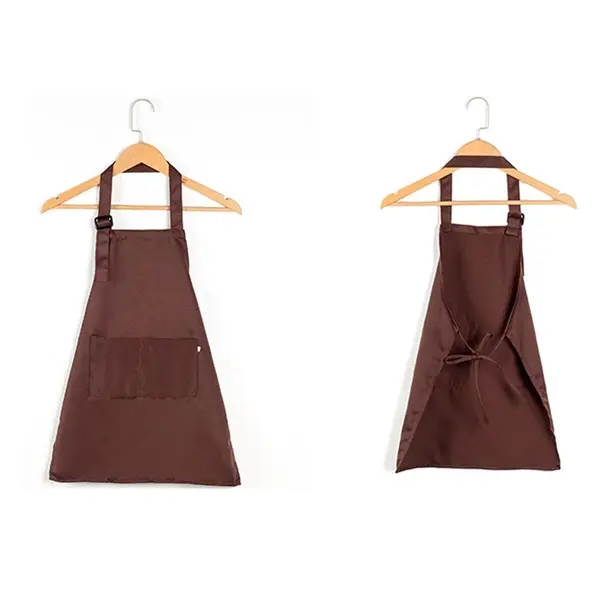 Kid Bib Apron with 2 Pockets Adjustable