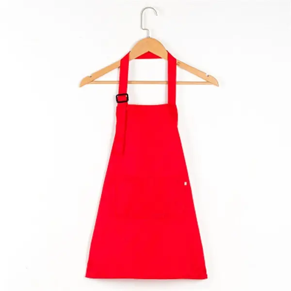 Kid Bib Apron with 2 Pockets Adjustable