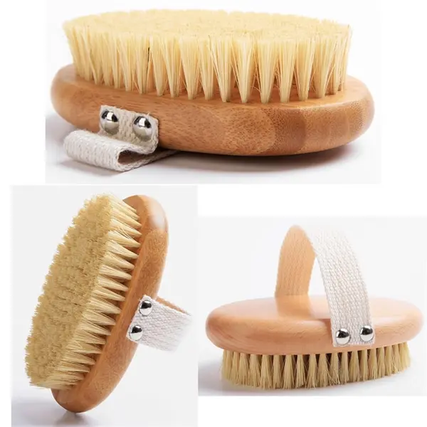 Wet and Dry Body Brush Exfoliator