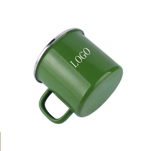 12oz Enamel Camping Mug