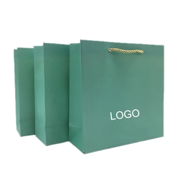 Portable Handles Paper Gift Bags