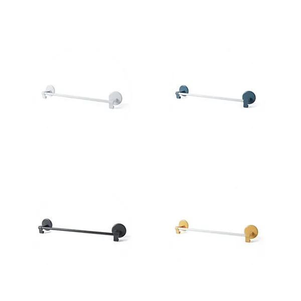 Functional bath towel frame