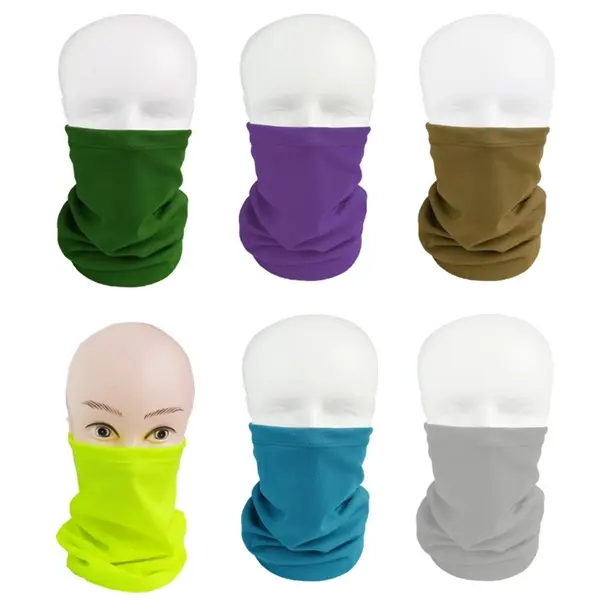 Neck Gaiter Face Mask w/ PM2.5 Filter Pocket