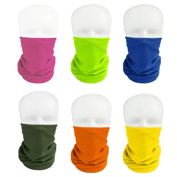 Neck Gaiter Face Mask w/ PM2.5 Filter Pocket