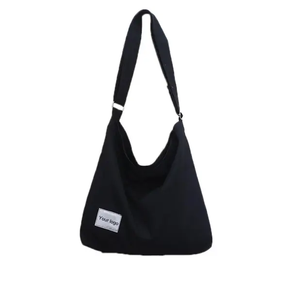 Solid Color Cotton Canvas Tote Bags