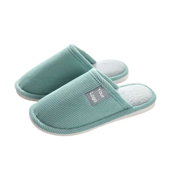 Cotton Non Slip Slippers PVC Sole Sleeppers shoes