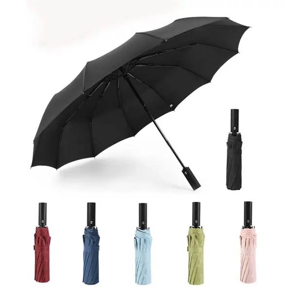 41'' Windproof 12 Ribs Automatic Umbrella