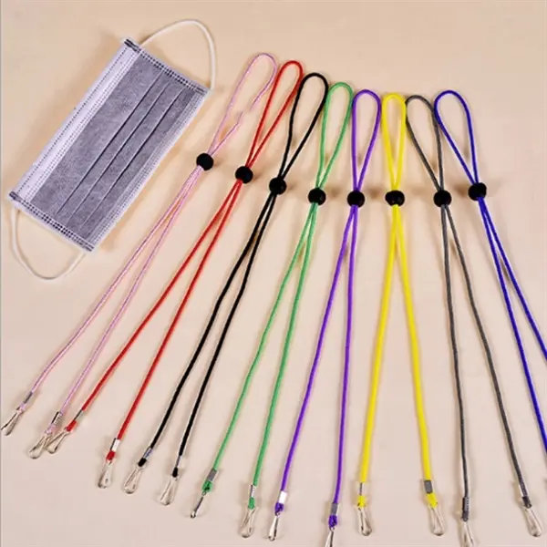 Adjustable Mask Neck Cord Strap Clip