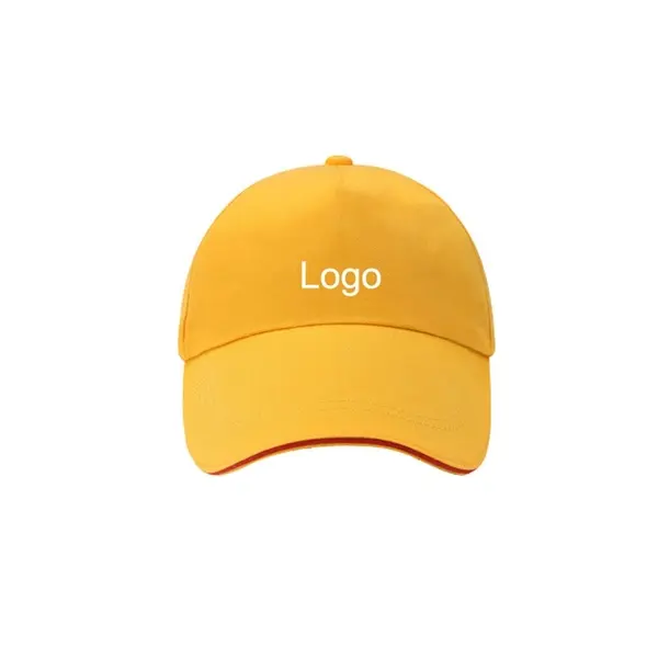 Adjustable baseball dad cap cotton hat