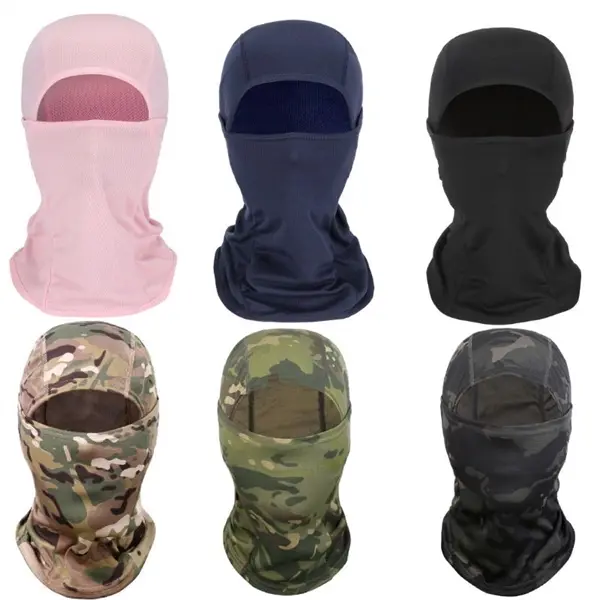 Unisex Sports Full Face Mask Headgear Neckerchief