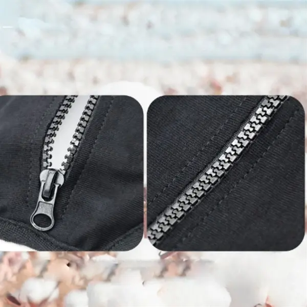 Reusable Cotton Face Mask With Zipper