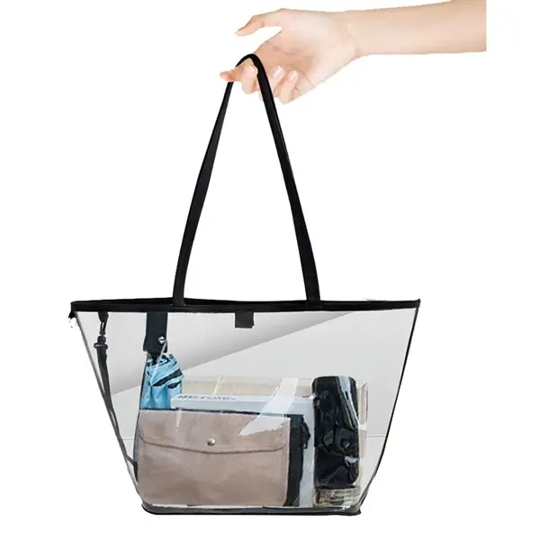 Clear bags with Detachable Pouch