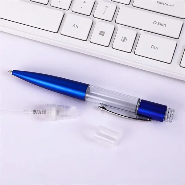 2-in-1 Ballpoint Pen With Mist Spray Bottle