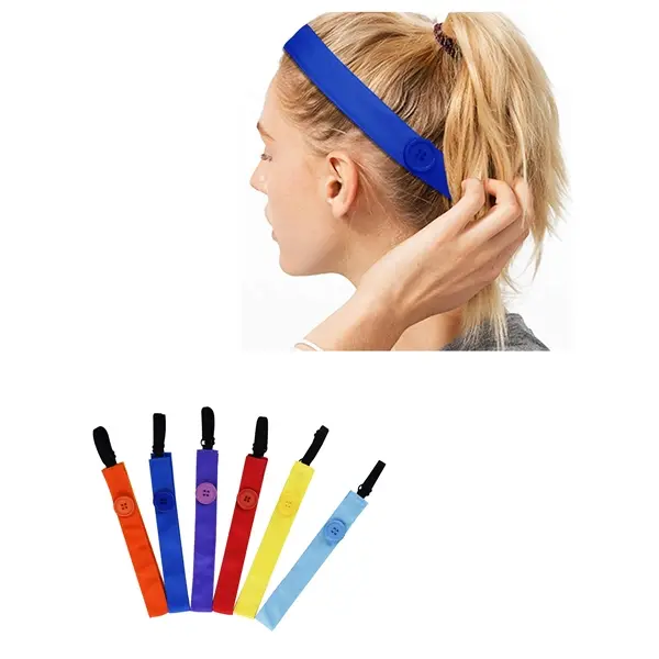 Headband with Buttons