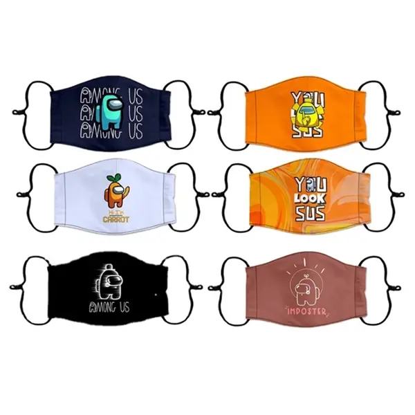2Ply Face Mask Reusable With Filter Pocket