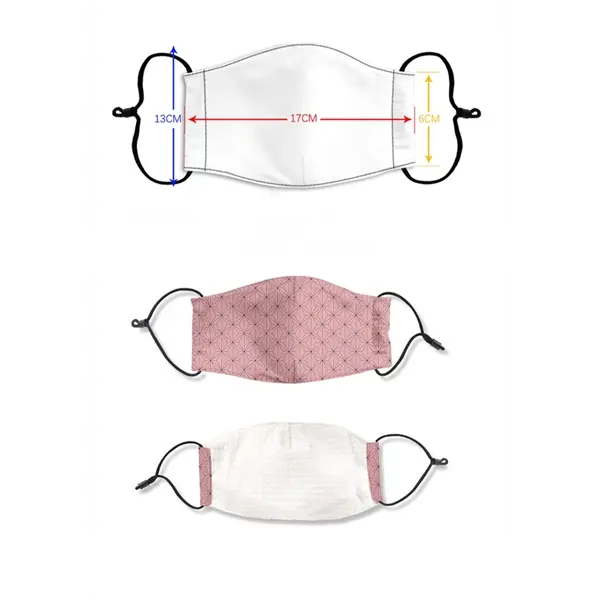 2Ply Face Mask Reusable With Filter Pocket