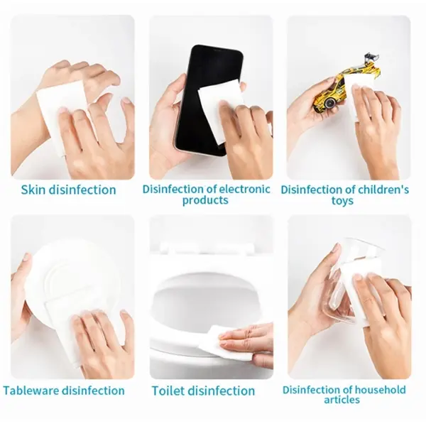 50pcs Alcohol Wipes in Canister