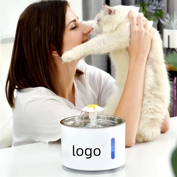 Pet Water Fountain For Cat Dog Drinking Water Dispenser Auto