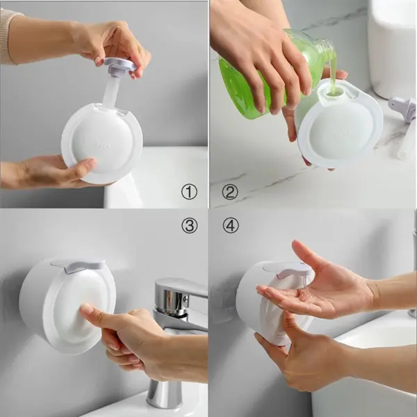 12OZ Wall Mounted Hand Sanitizer Dispenser