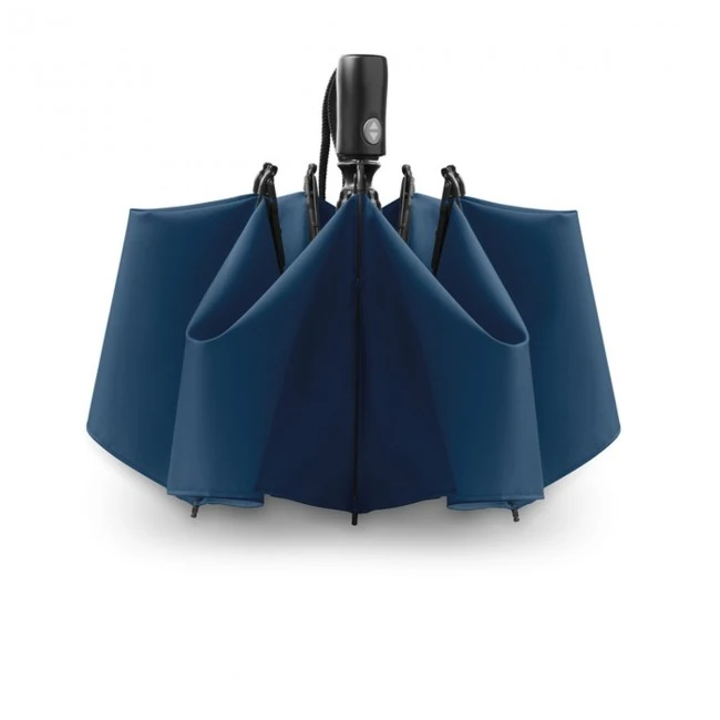 Foldable reversible umbrella