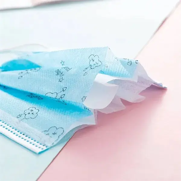 Cartoon kids disposable 3 Ply breathable face mask