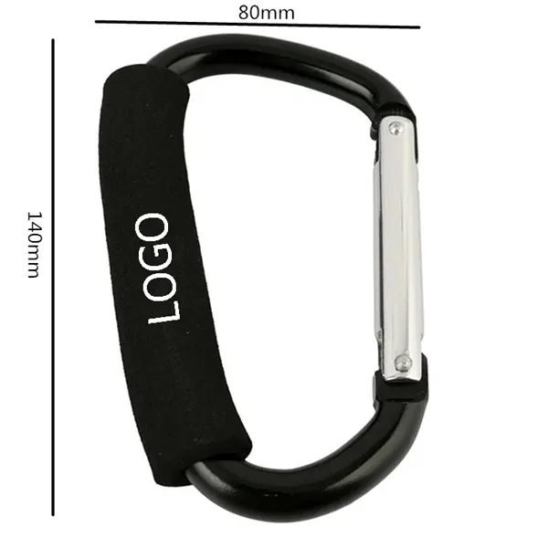 Aluminium Carabiner Clip / Stroller Hook