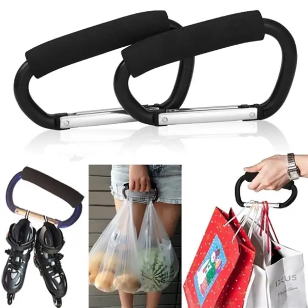 Aluminium Carabiner Clip / Stroller Hook