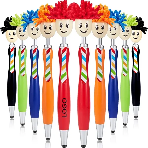Custom Stylus Pen with Screen Cleaner
