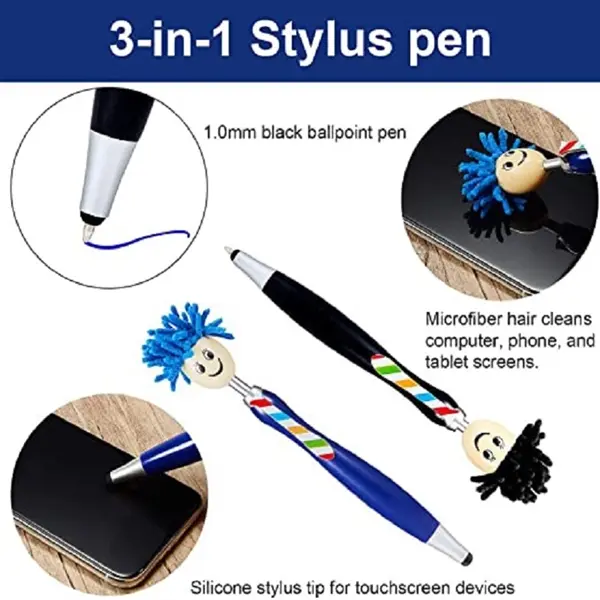 Stylus Pen with Screen Cleaner