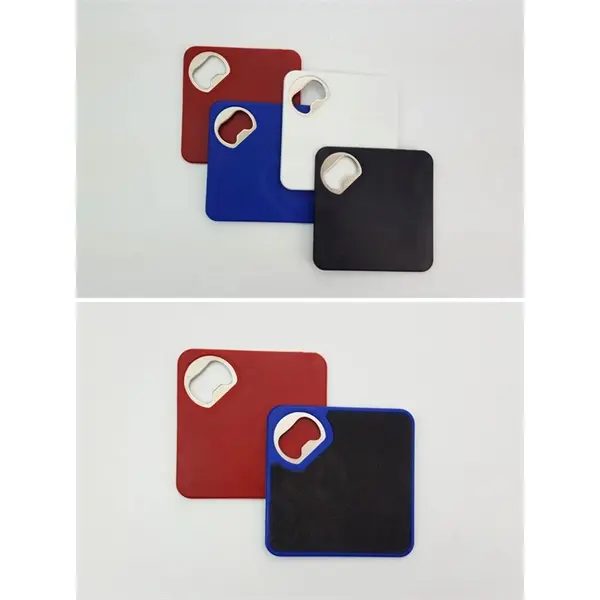 Coaster With Bottle Opener