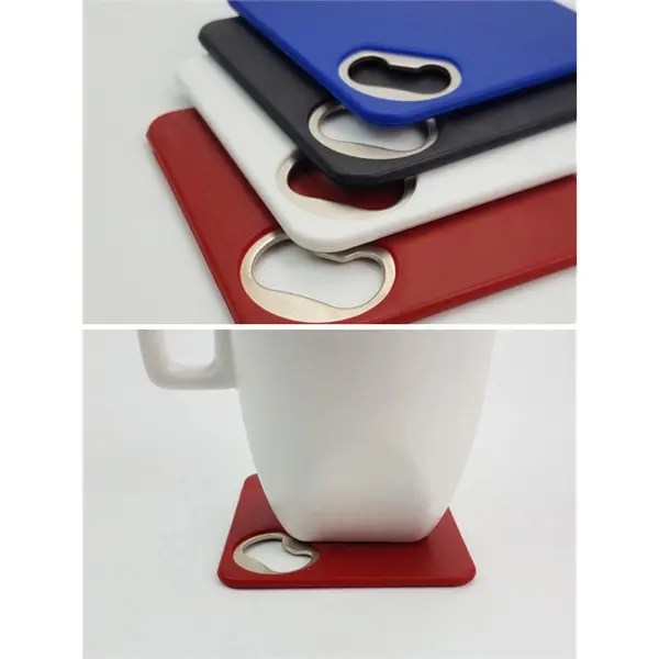 Coaster With Bottle Opener