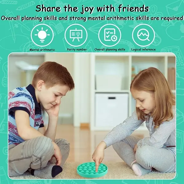 Silicone Push Pop Bubble Fidget Toy