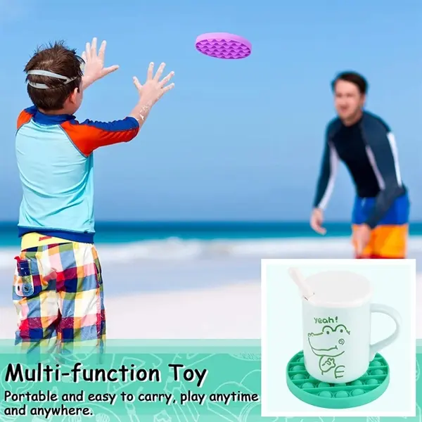Silicone Push Pop Bubble Fidget Toy
