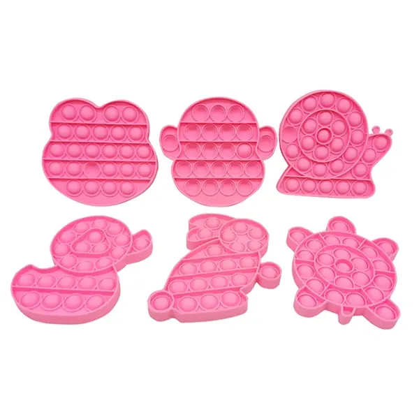 Animal Shape Silicone Push Pop Bubble Toy