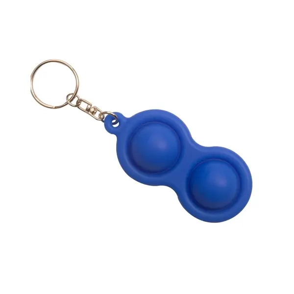 Dimple Gourd Shape Key Chain Push Pop Fidget Toy