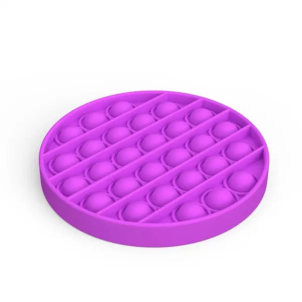 Round Shape Silicone Push Pop Bubble