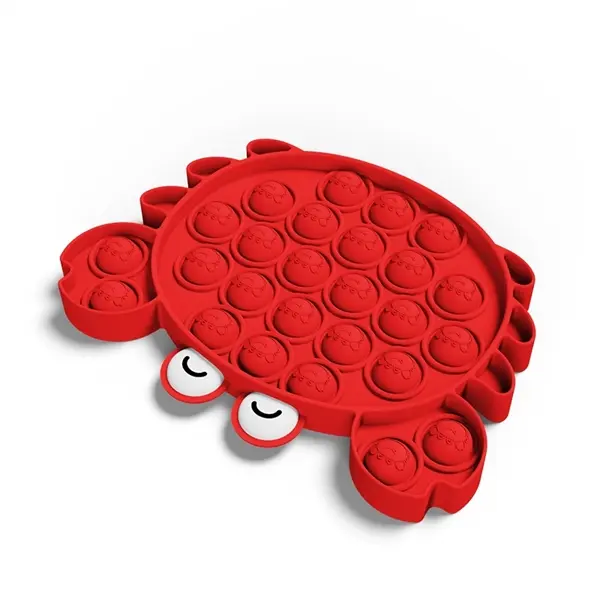 Crab Shape Push Pop Buddle Fidget Toy