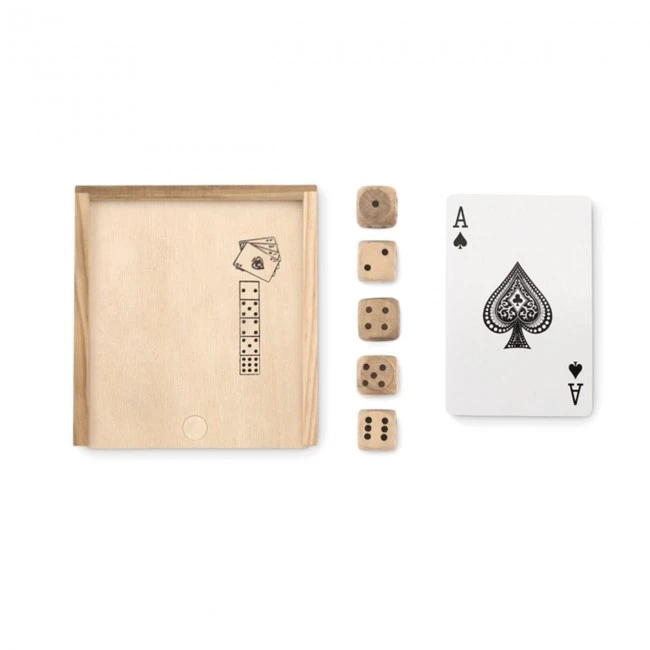 Cards & Dices In Box