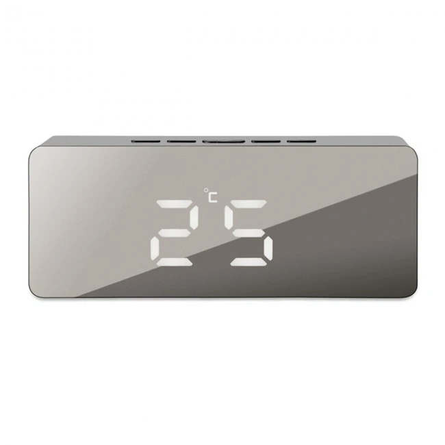 Mirror finish clock
