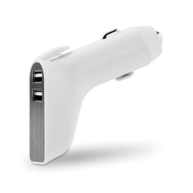 Car charger with belt cutter