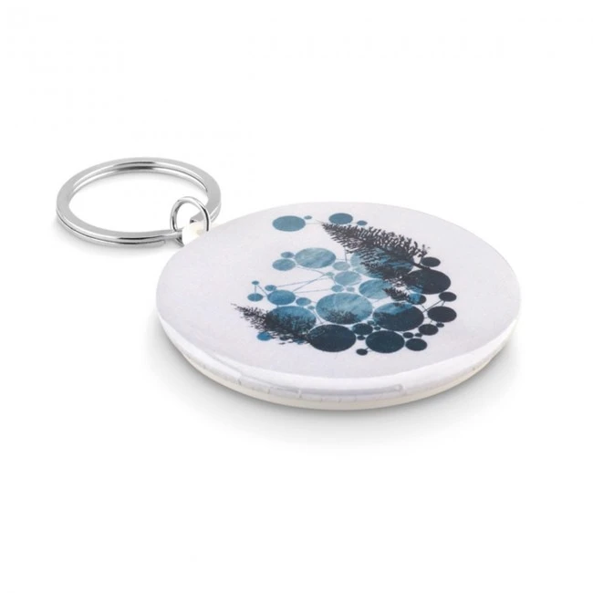 Pin button key ring