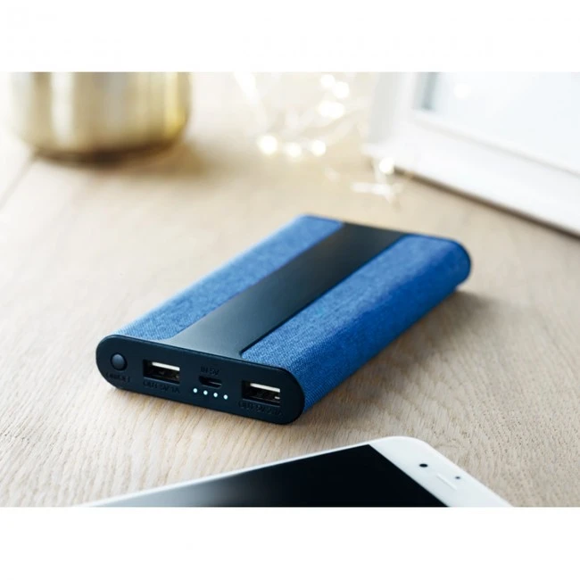 Fabric power bank 6000 mAh