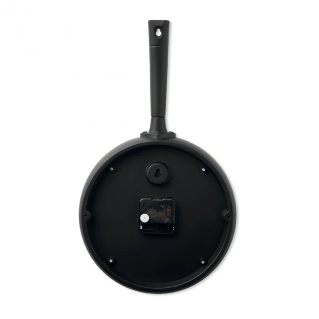 Wall clock in pan shape