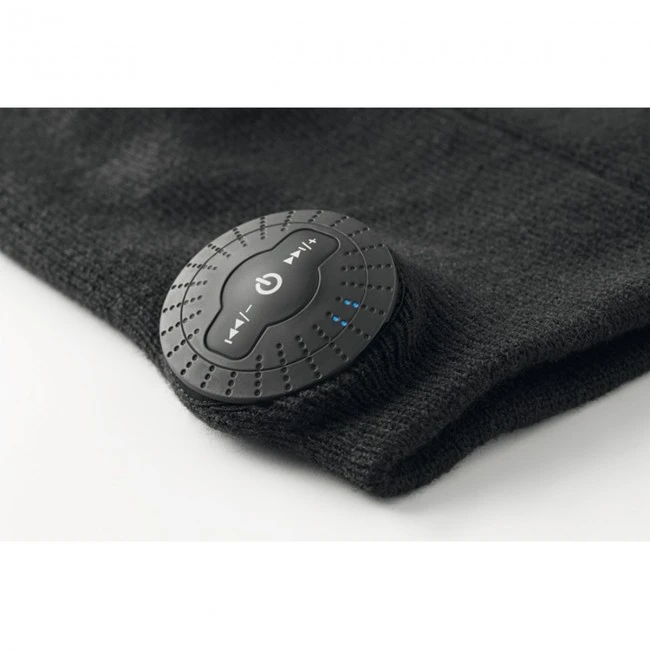 BT beanie with 2 earphones