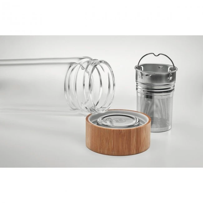 Double Wall Glass Bottle 400ml