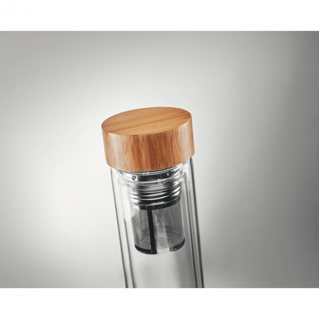 Double Wall Glass Bottle 400ml