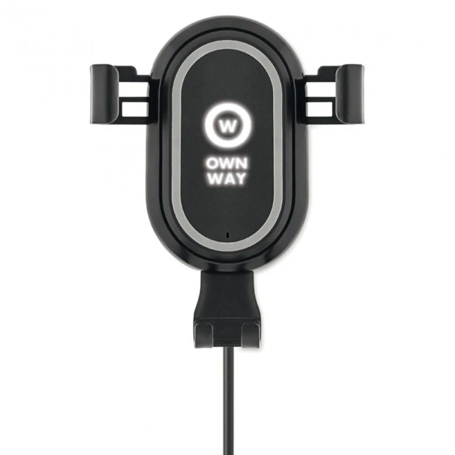 Wireless charging phone holder