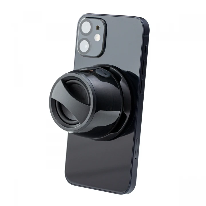 Magnetic Wireless Speaker With Phone Stand & LED Mood Lighting