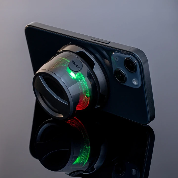 Magnetic Wireless Speaker With Phone Stand & LED Mood Lighting